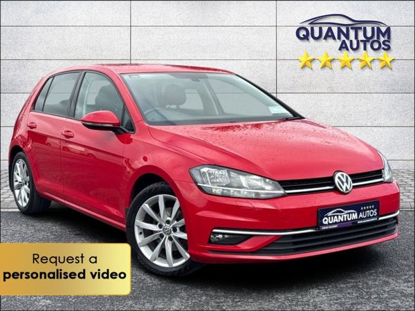 Volkswagen Golf Hatchback, Diesel, 2017, Red