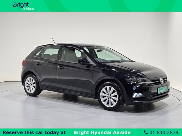 Volkswagen Polo Hatchback, Petrol, 2018, Black