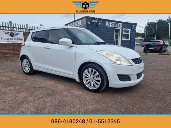 Suzuki Swift Hatchback, Petrol, 2012, White