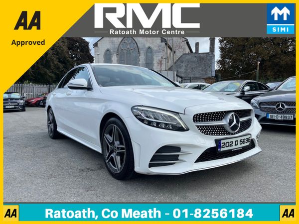 Mercedes-Benz C-Class Saloon, Diesel, 2020, White