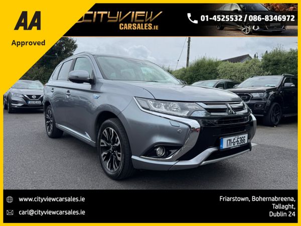 Mitsubishi Outlander SUV, Petrol Plug-in Hybrid, 2017, Grey