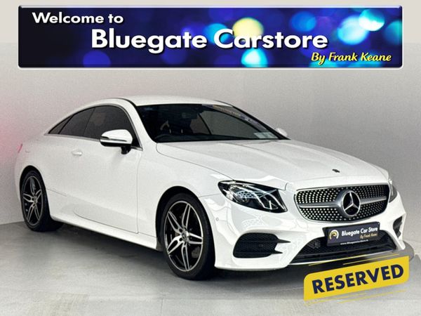 Mercedes-Benz E-Class Coupe, Diesel, 2018, White