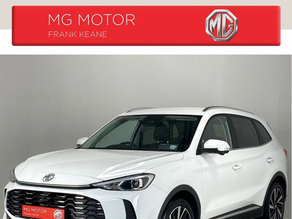 MG ZS SUV, Petrol Hybrid, 2025, White