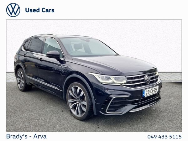 Volkswagen Tiguan Allspace SUV, Diesel, 2022, Black
