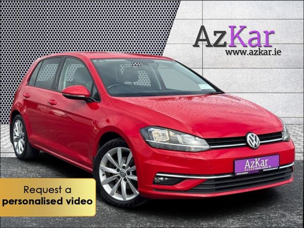 Volkswagen Golf Hatchback, Diesel, 2017, Red