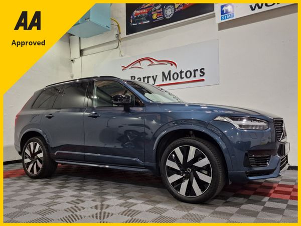 Volvo XC90 SUV, Petrol Plug-in Hybrid, 2024, Blue