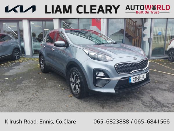 Kia Sportage MPV, Diesel Hybrid, 2020, Grey