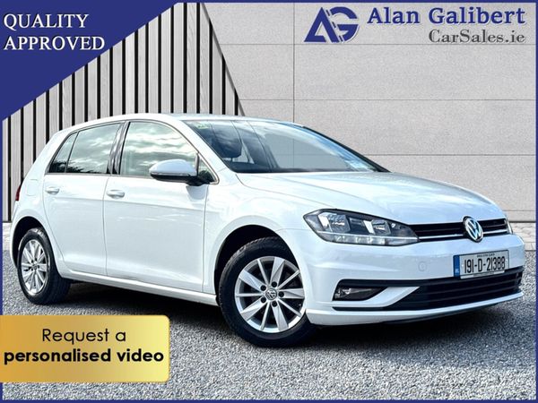 Volkswagen Golf Hatchback, Petrol, 2019, White