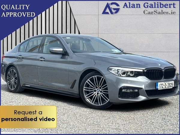 BMW 5-Series Saloon, Diesel, 2017, Grey