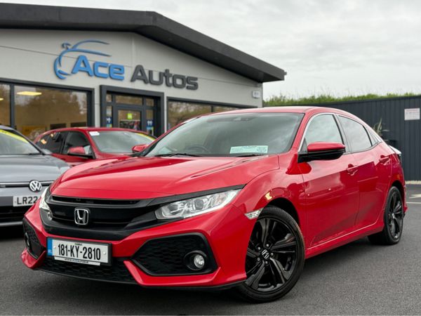Honda Civic Hatchback, Diesel, 2018, Red