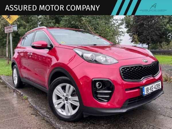 Kia Sportage SUV, Diesel, 2018, Red