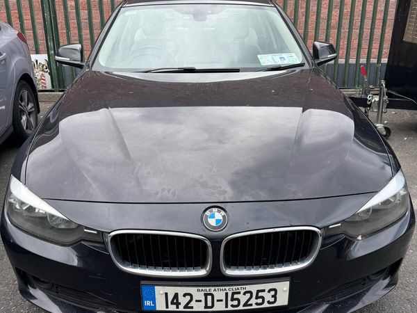 BMW 3-Series Saloon, Diesel, 2014, Black