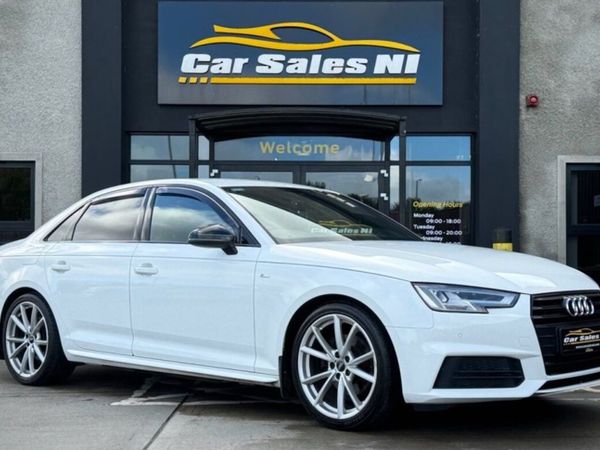 Audi A4 Saloon, Diesel, 2017, White