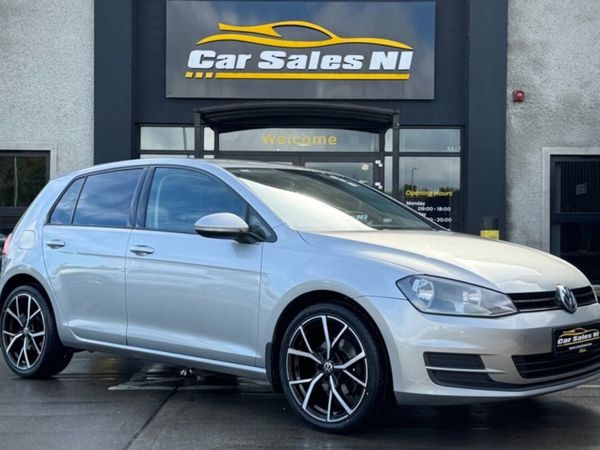Volkswagen Golf Hatchback, Diesel, 2014, Silver