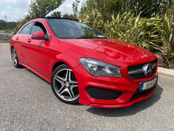 Mercedes-Benz CLA Saloon, Diesel, 2015, Red