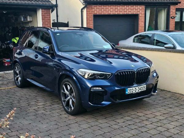 BMW X5 SUV, Petrol Plug-in Hybrid, 2020, Blue