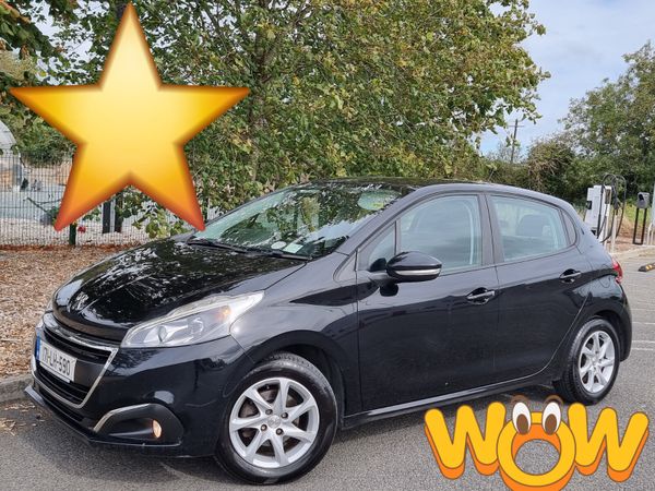 Peugeot 208 Hatchback, Petrol, 2017, Black