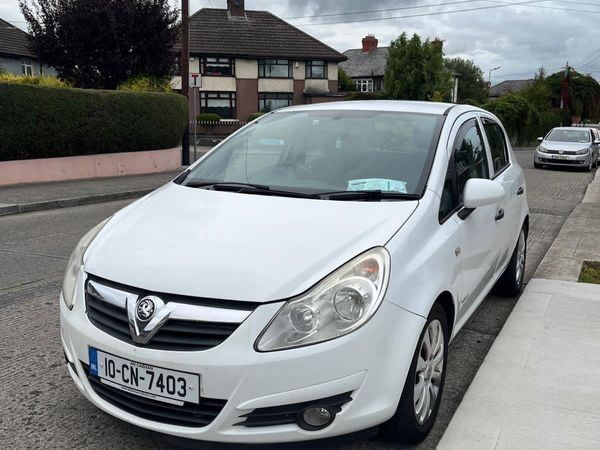 Vauxhall Corsa Hatchback, Petrol, 2010, White