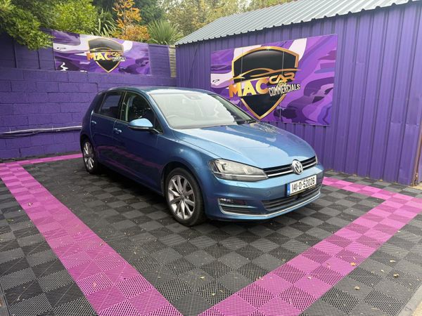 Volkswagen Golf Hatchback, Petrol, 2014, Blue