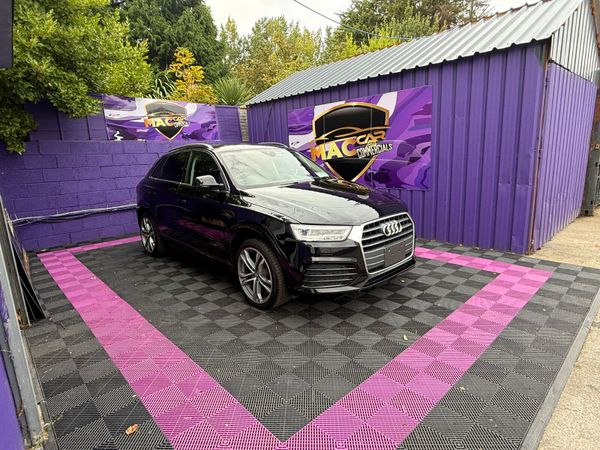Audi Q3 Hatchback, Petrol, 2017, Black