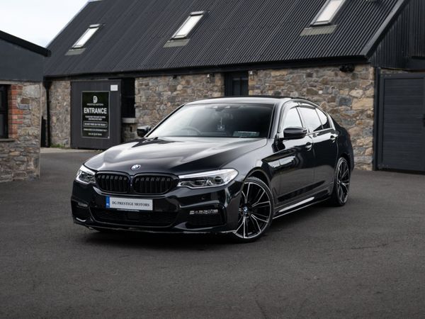 BMW 5-Series Saloon, Diesel, 2017, Black