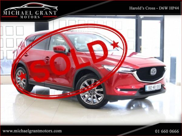 Mazda CX-5 SUV, Petrol, 2019, Red