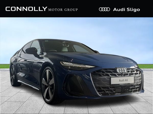 Audi A6 Saloon, Diesel, 2025, Blue