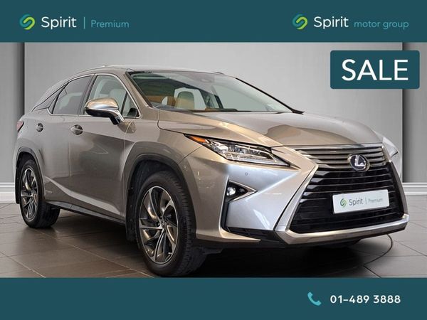 Lexus RX450H SUV, Petrol Plug-in Hybrid, 2018, Silver