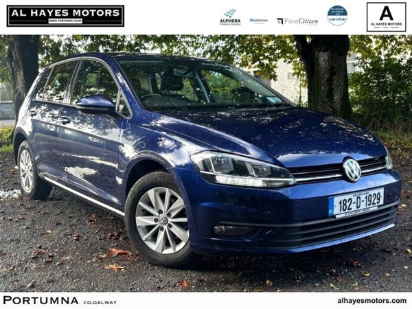 Volkswagen Golf Estate, Diesel, 2018, Blue