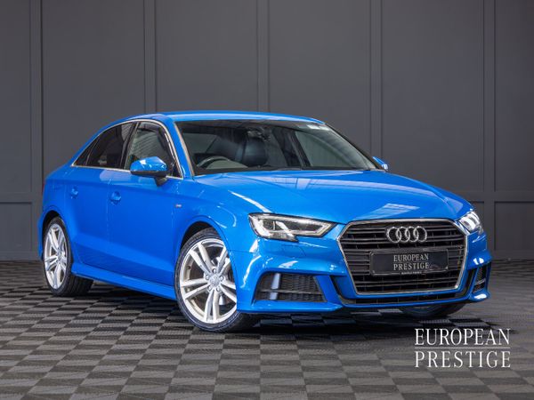 Audi A3 Saloon, Diesel, 2018, Blue