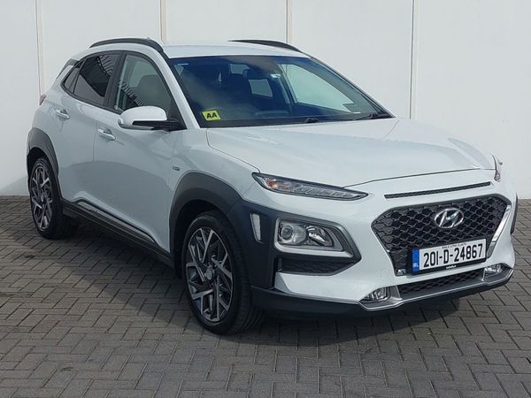 Hyundai KONA MPV, Petrol Hybrid, 2020, White