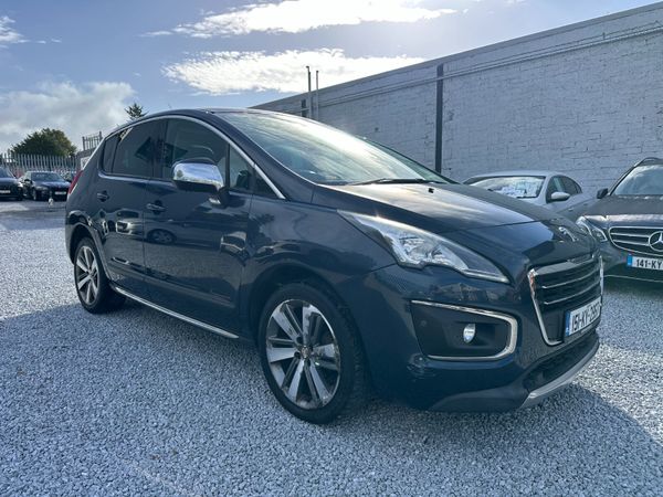 Peugeot 3008 SUV, Diesel, 2015, Blue