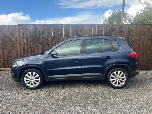 Volkswagen Tiguan SUV, Diesel, 2015, Blue