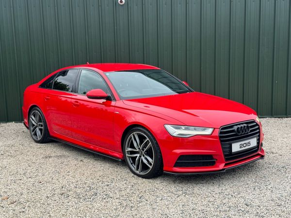 Audi A6 Saloon, Diesel, 2015, Red