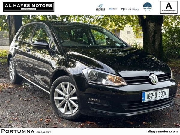 Volkswagen Golf Hatchback, Diesel, 2016, Black