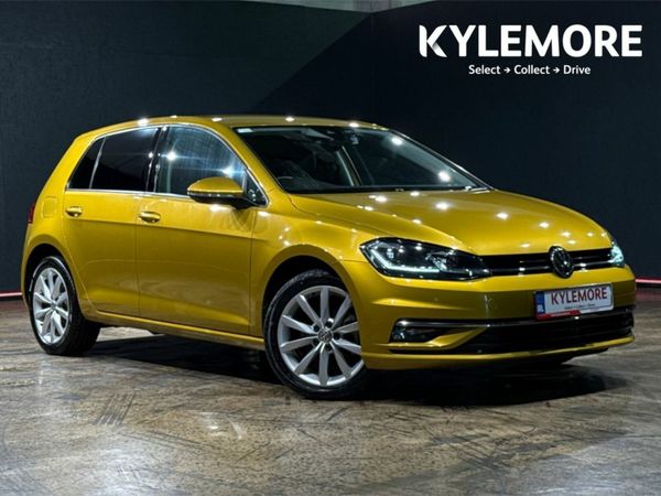 Volkswagen Golf Hatchback, Petrol, 2018, Yellow