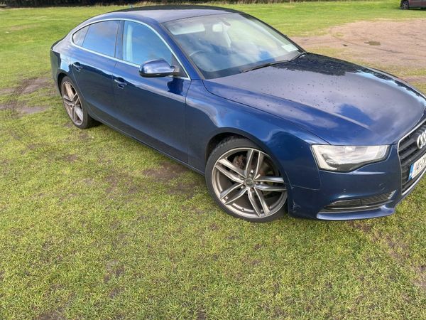 Audi A5 Hatchback, Diesel, 2014, Blue