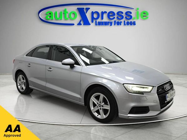 Audi A3 Saloon, Petrol, 2017, Silver