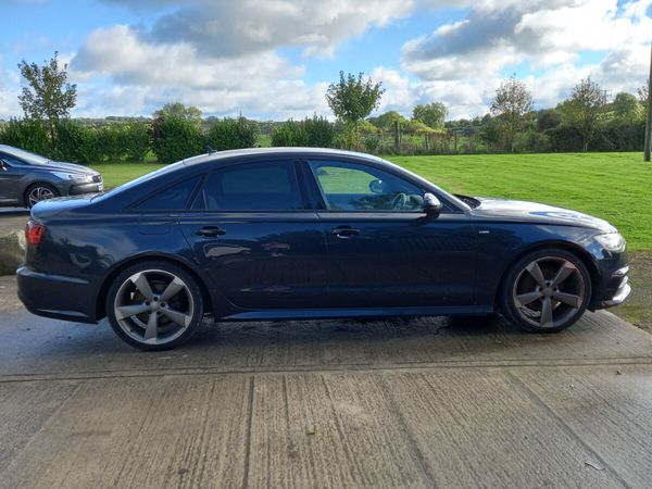 Audi A6 Saloon, Diesel, 2015, Blue