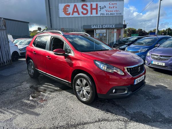 Peugeot 2008 Estate, Petrol, 2019, Red