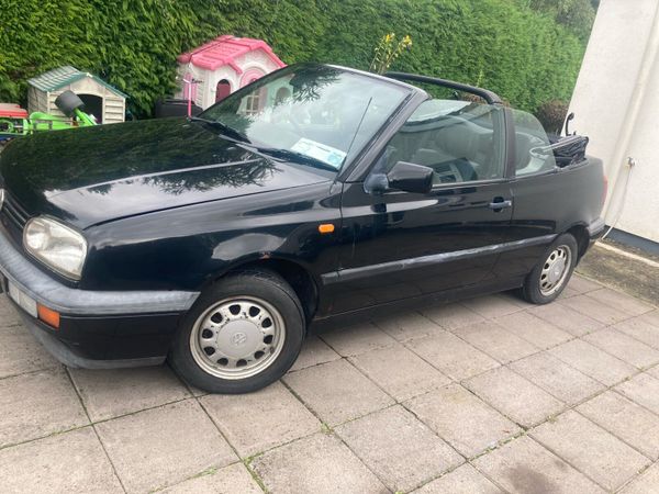 Volkswagen Golf Convertible, Petrol, 1996, Black