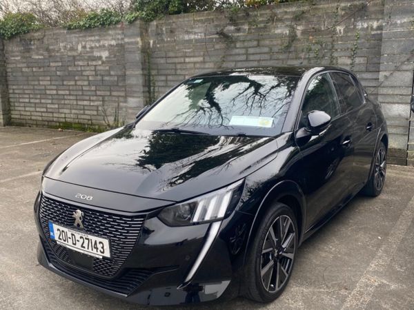 Peugeot 208 Hatchback, Petrol, 2020, Black