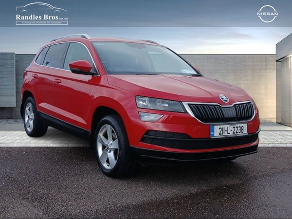 Skoda Karoq Estate, Diesel, 2021, Red