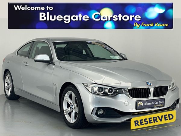 BMW 4-Series Coupe, Petrol, 2016, Silver