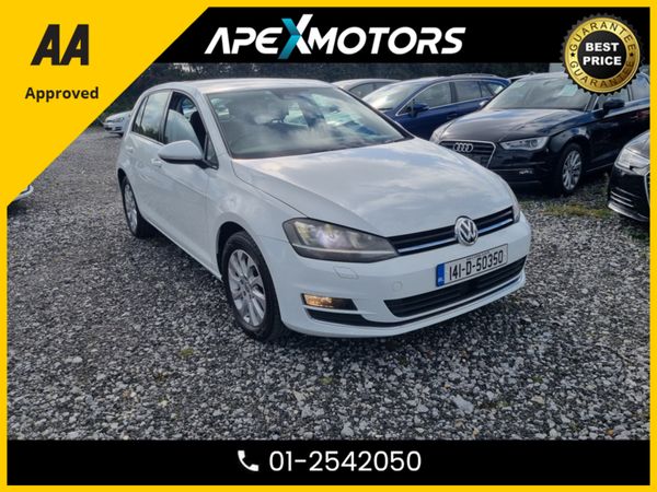 Volkswagen Golf Hatchback, Petrol, 2014, White