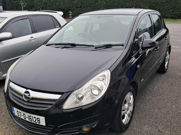 Opel Corsa Hatchback, Petrol, 2007, Black