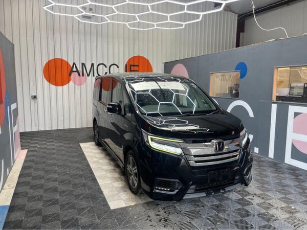 Honda Stepwagon MPV, Petrol Hybrid, 2019, Black