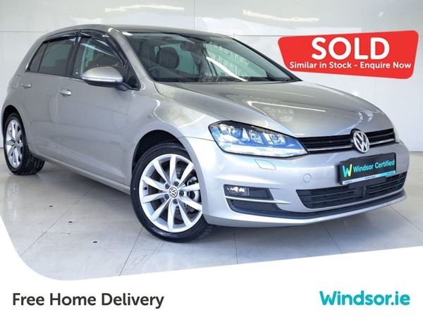 Volkswagen Golf Hatchback, Petrol, 2017, Silver