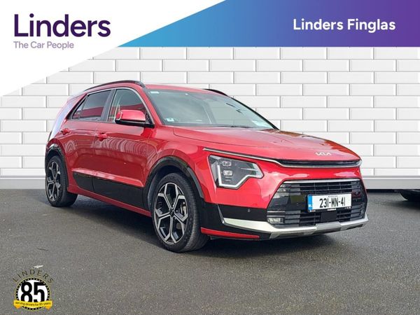 Kia Niro SUV, Petrol Plug-in Hybrid, 2023, Red