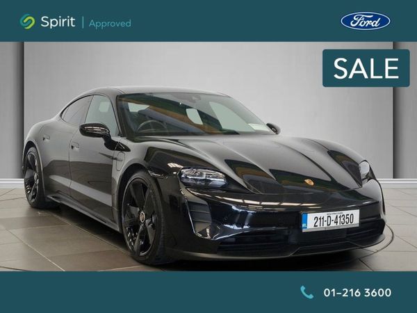 Porsche Taycan Saloon, Electric, 2021, Black